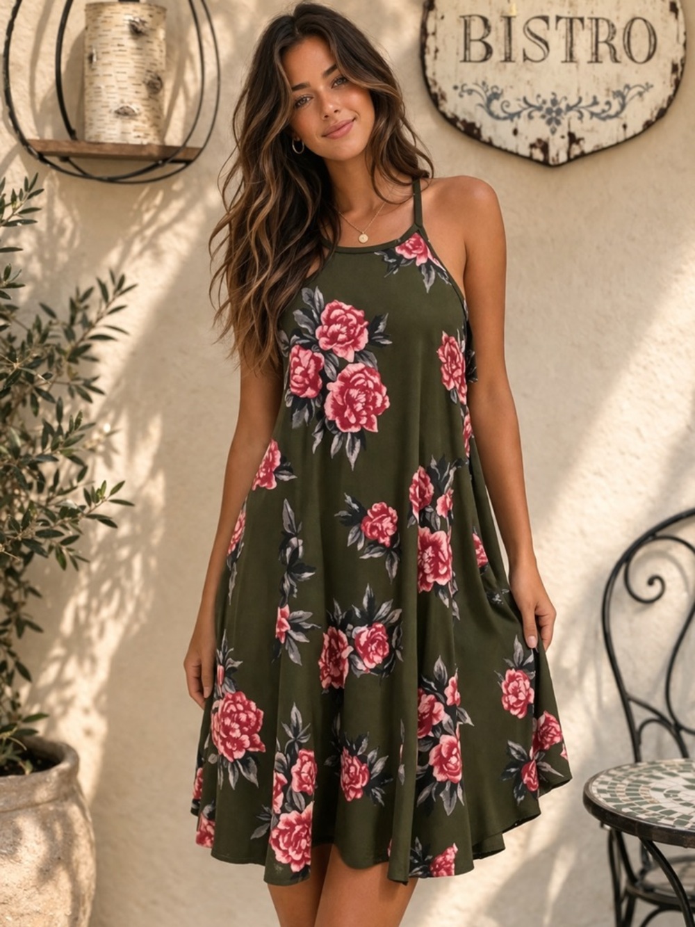 Nine Britton Peggie Back Detail Knit Dress